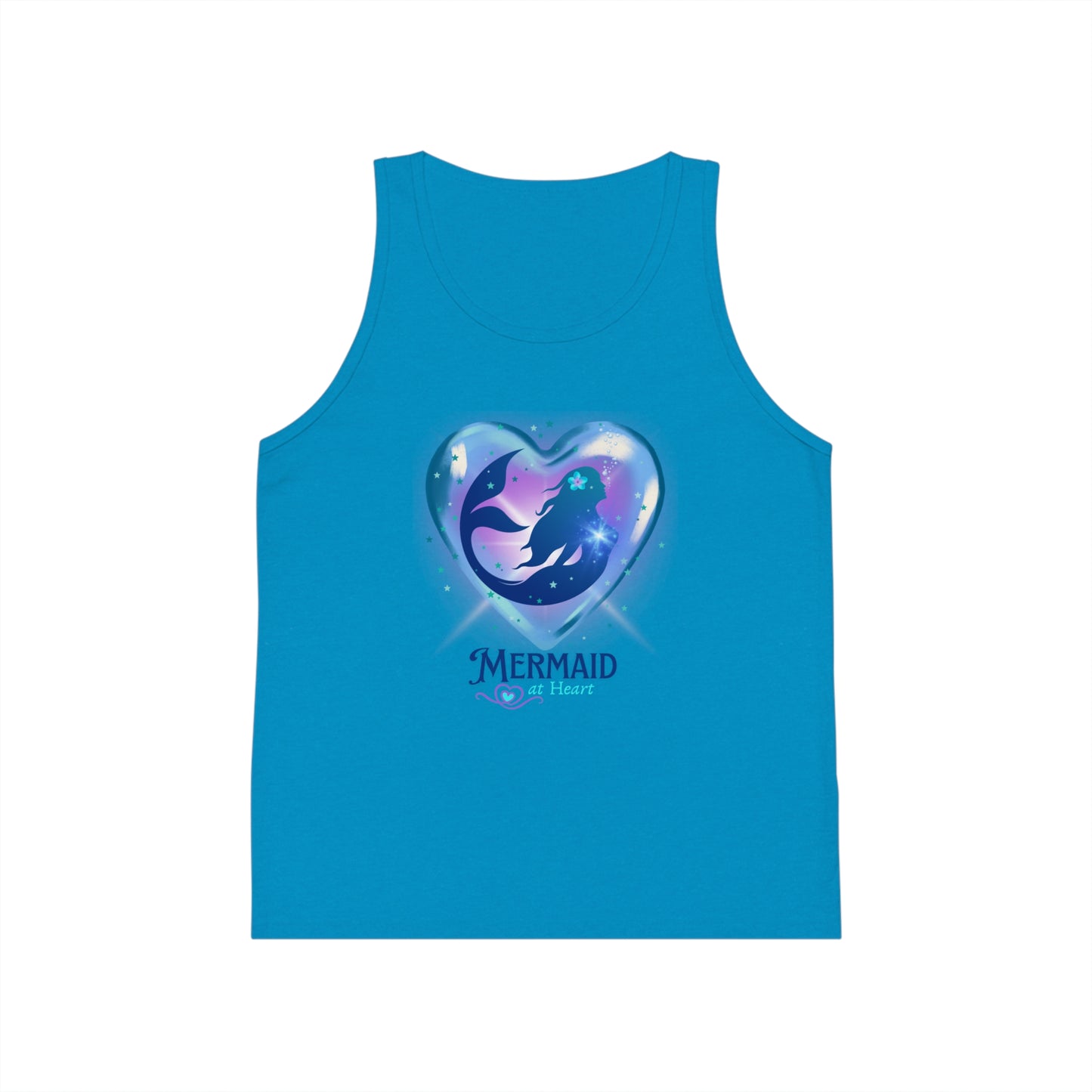 Kids Tank Top - Mermaid at Heart Design