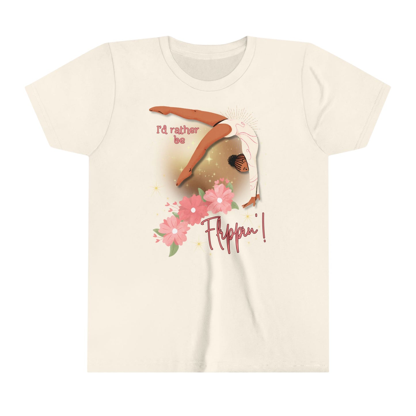 Flippin' Flowers - "I'd Rather Be Flippin'!" Youth Tee