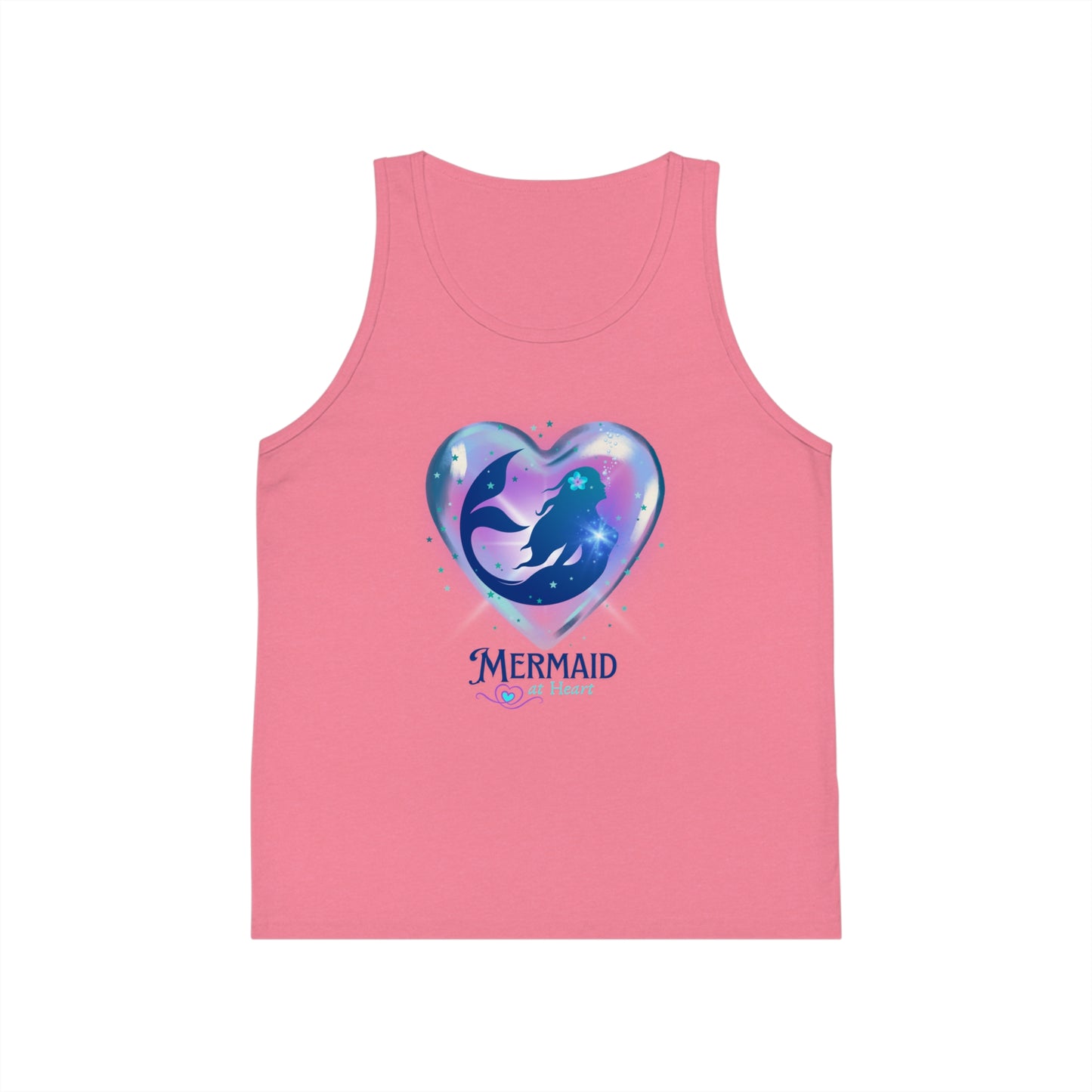 Kids Tank Top - Mermaid at Heart Design