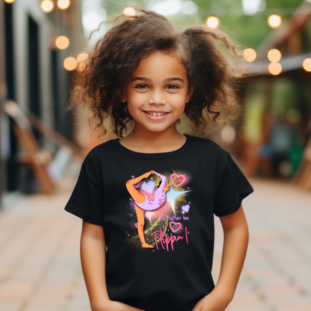 Cosmic Love - "I'd Rather Be Flippin'!" Youth Tee