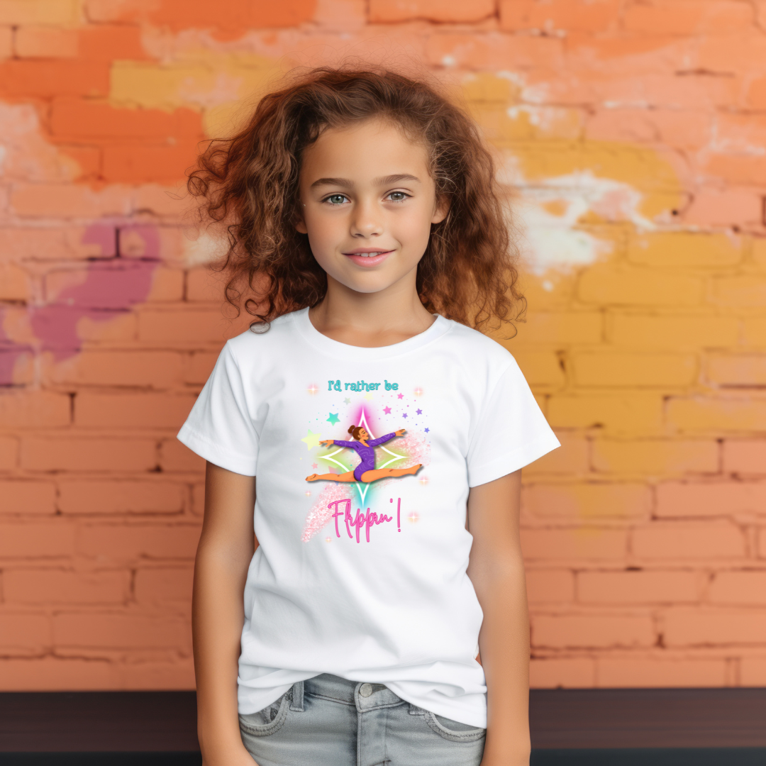 Leapin Lightyears - "I'd Rather Be Flippin'!" Youth Tee