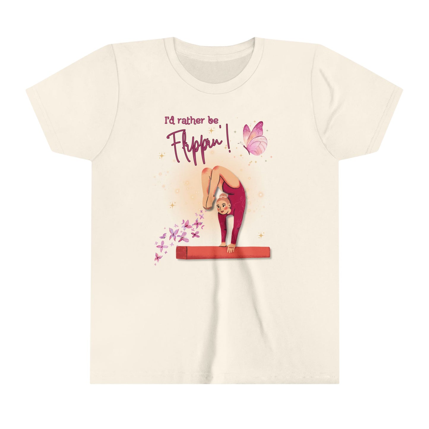 Butterfly Toes - "I'd Rather Be Flippin'!" Youth Tee