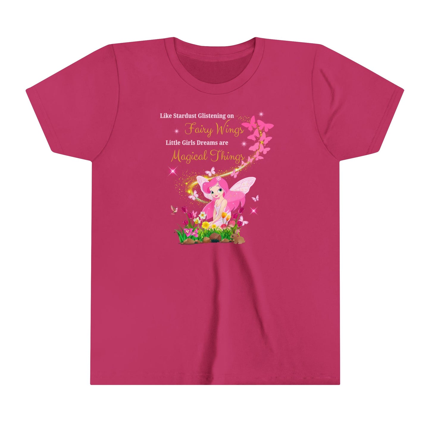 Youth Tee - "Magical Things" Spring Fairy Design