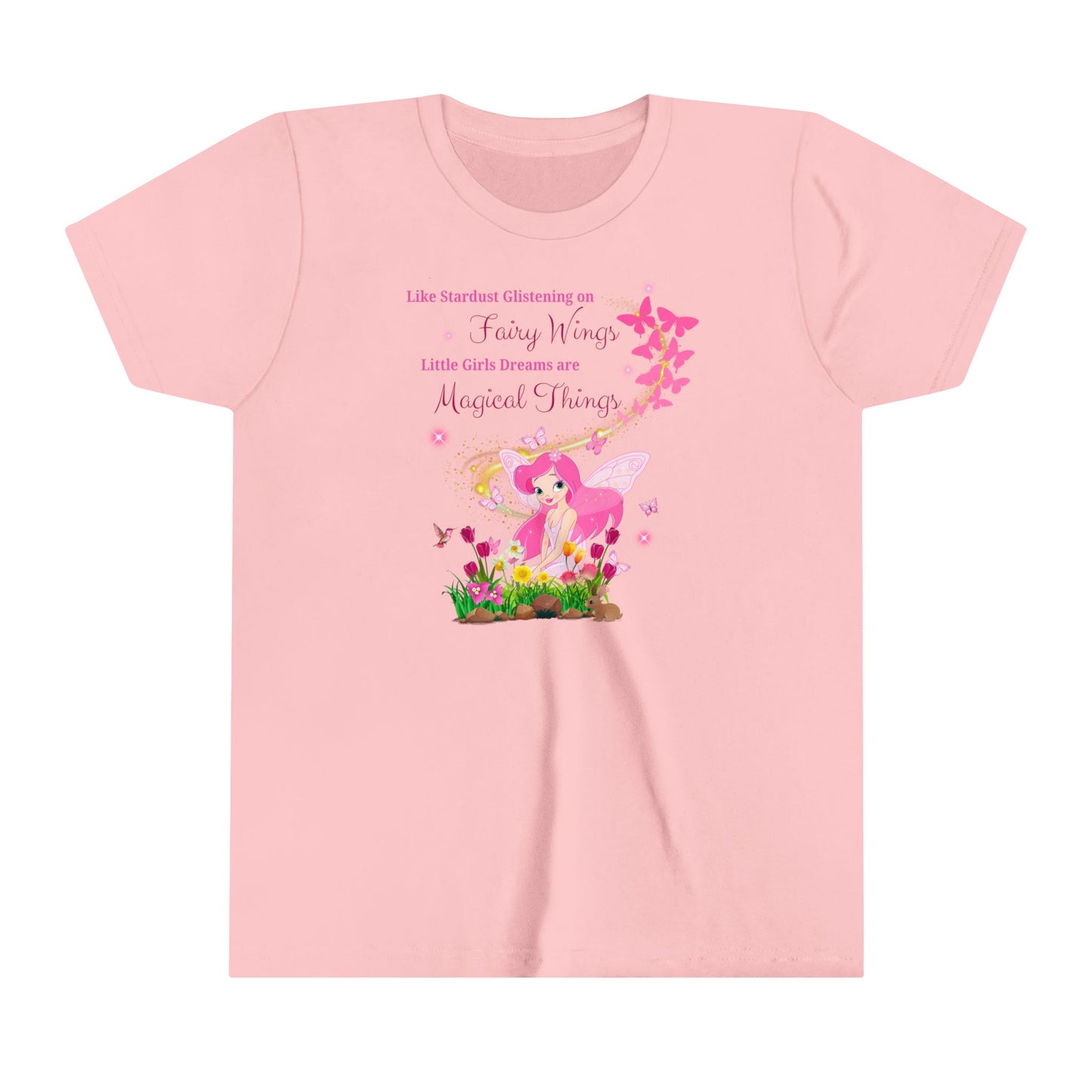 Youth Tee - "Magical Things" Spring Fairy Design