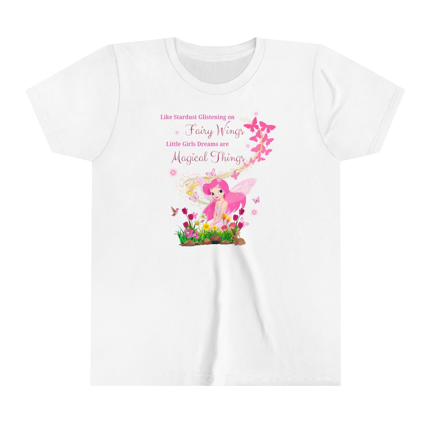 Youth Tee - "Magical Things" Spring Fairy Design